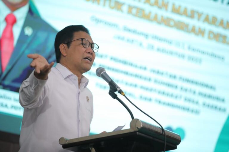 Canangkan Panca Aksi PSM, Mendes: Menuju Kemandirian Desa
