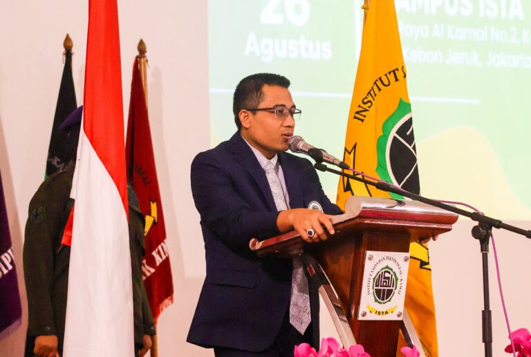 Pelantikan Mahasiswa Baru ISTA Jakarta, Rektor: SDM Unggul dan Teknologi adalah Kunci