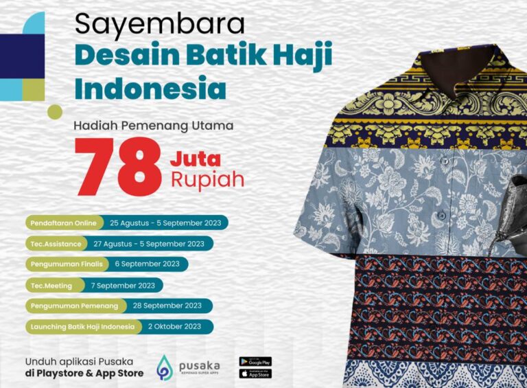 Kemenag Gelar Sayembara Desain Batik Haji Indonesia, Ini Ketentuannya