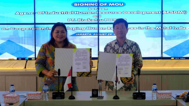 Kemenperin Gandeng Krakatau Posco Cetak SDM Baja Tangguh