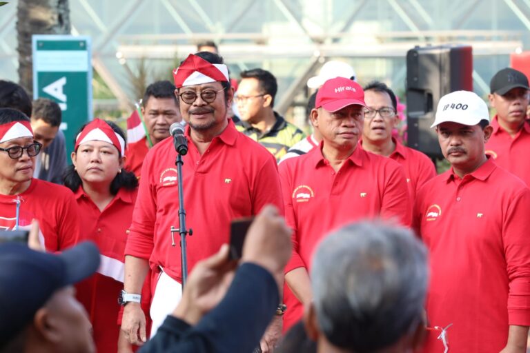 Puncak Perayaan Kemerdekaan, SYL Ajak Pegawai Kementan Jaga Kebugaran