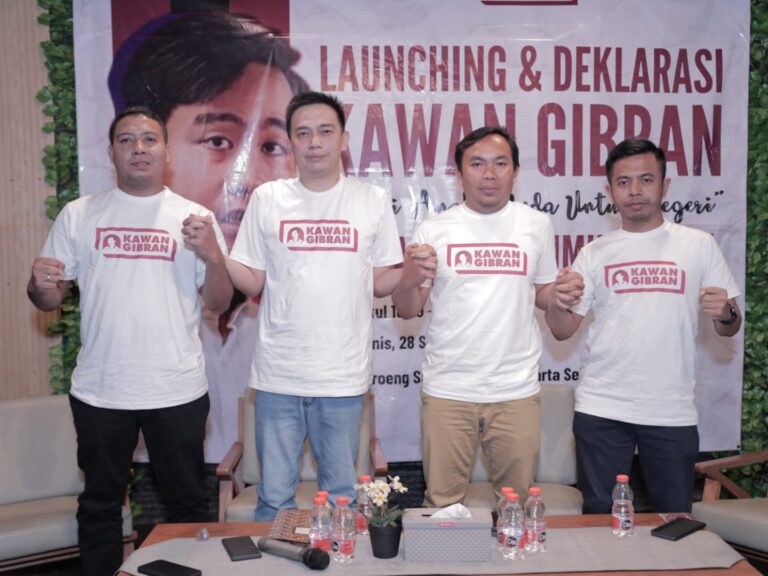 Dorong Figur Pemimpin Muda, Sejumlah Mantan Ketum OKP Cipayung Deklarasi Kawan Gibran