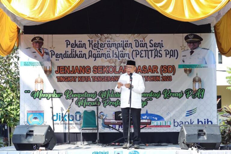 Lewat Lomba PAI, Benyamin Harap Kemampuan Intelektual Islami Terbentuk Sejak Usia Dini