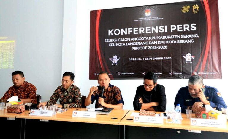 Timsel Buka Pendaftaran Calon Anggota KPU Tiga Daerah di Banten, Berikut Persyaratannya