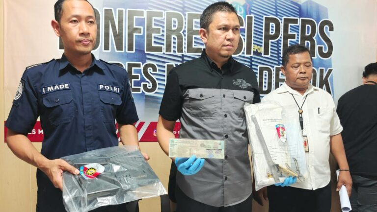 Polres Depok Bongkar Kawanan Pemalsu STNK dan BPKB, Dua Orang Diringkus