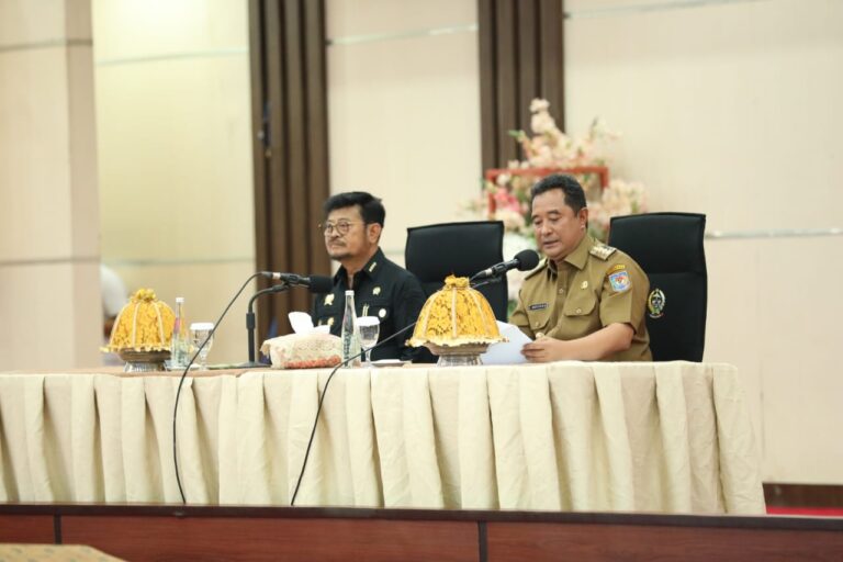 Dinilai Sukses Wujudkan Lumbung Pangan, Pj Gubernur Sulsel Puji Kinerja SYL