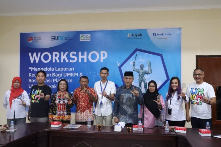 Jamkrindo Dorong UMKM Maluku Susun Laporan Keuangan Secara Mandiri