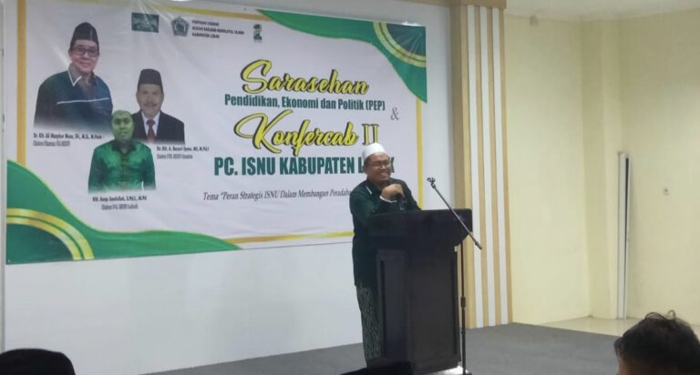 Jelang Pemilu 2024, ISNU Lebak Ajak Masyarakat Jaga Kerukunan Umat