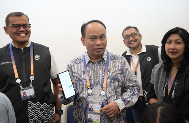 Menkominfo Apresiasi Kualitas Jaringan Telekomunikasi TelkomGroup di Media Center KTT AIS 2023