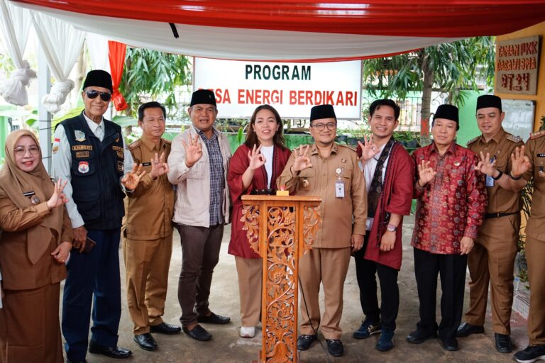 PTK Kembangkan Pengelolaan Sampah Berbasis Energi Bersih Melalui Desa Energi Berdikari di Jambi