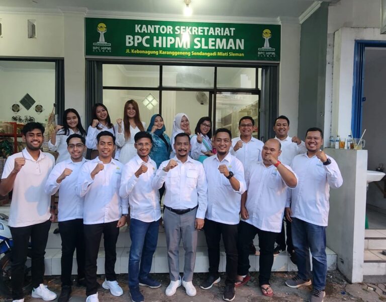 Resmikan Kantor HIPMI, Adit Setiawan Siap Bantu Majukan UMKM di Sleman
