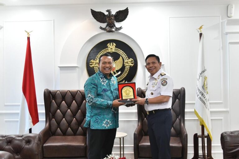 Kepala Bakamla RI Lakukan Courtesy Call ke Pimpinan 1 BPK RI