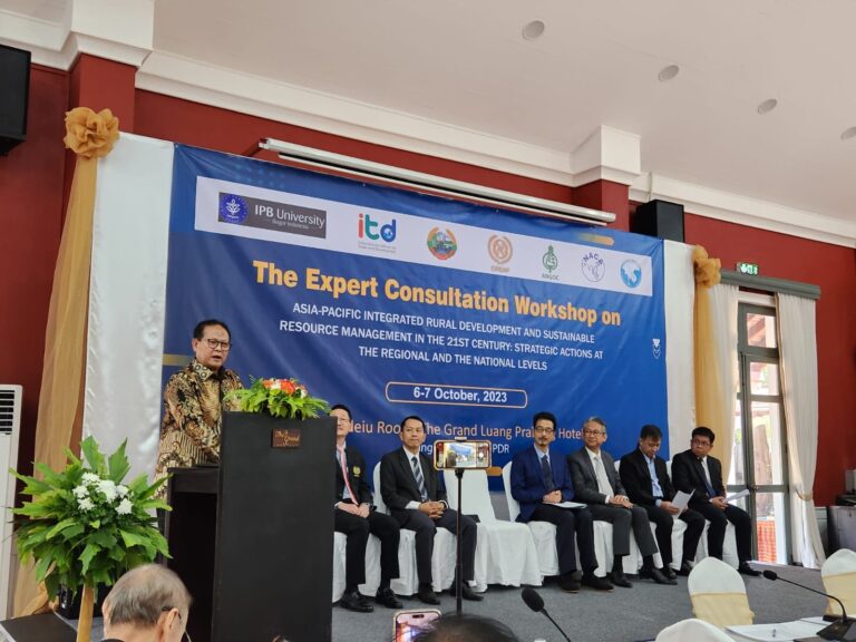 Di Forum CIRDAP Laos, Prof Rokhmin beberkan Transformasi Struktural Ekonomi untuk Pemerataan Kawasan Asia Pasifik