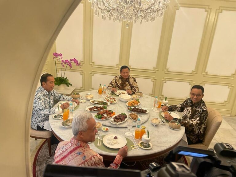 Anis Matta Sebut Makan Siang Jokowi Bersama Tiga Capres Jamuan Rekonsiliasi