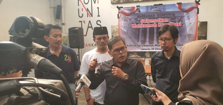 KPMK Minta Hakim Konstitusi Anwar Usman Dicopot