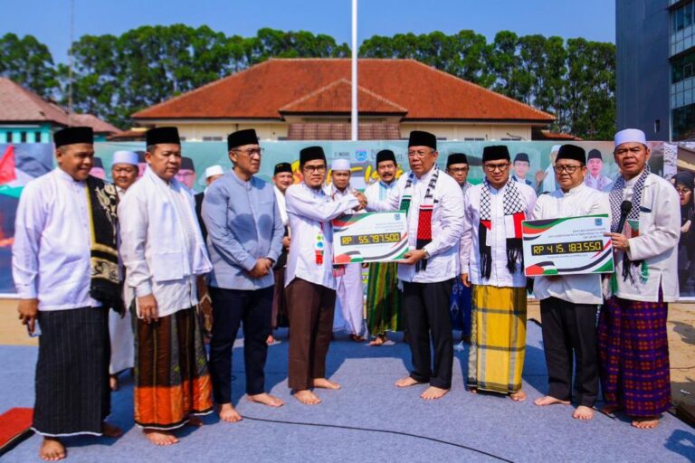 Wali Kota Tangsel Galang Dana untuk Palestina, Terkumpul Ratusan Juta Rupiah