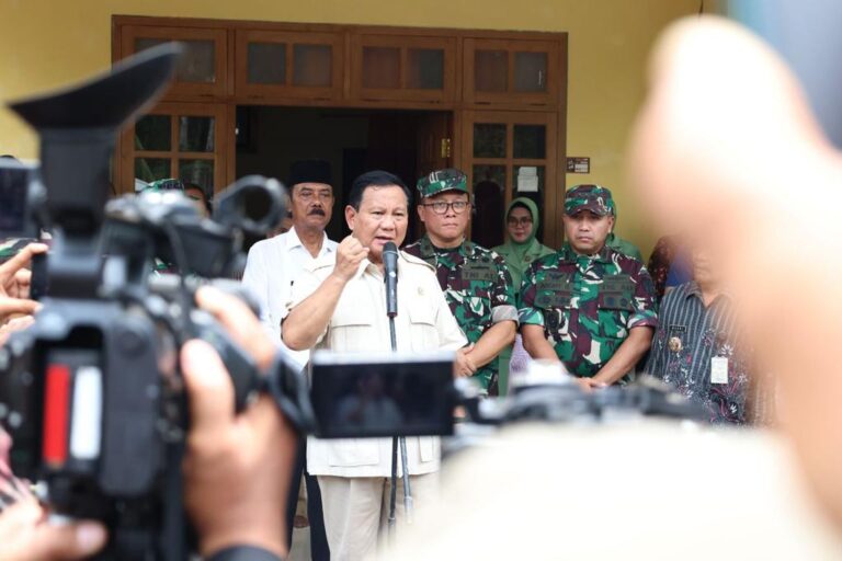 Prabowo Resmikan 16 Sumber Titik Air di Jawa Tengah