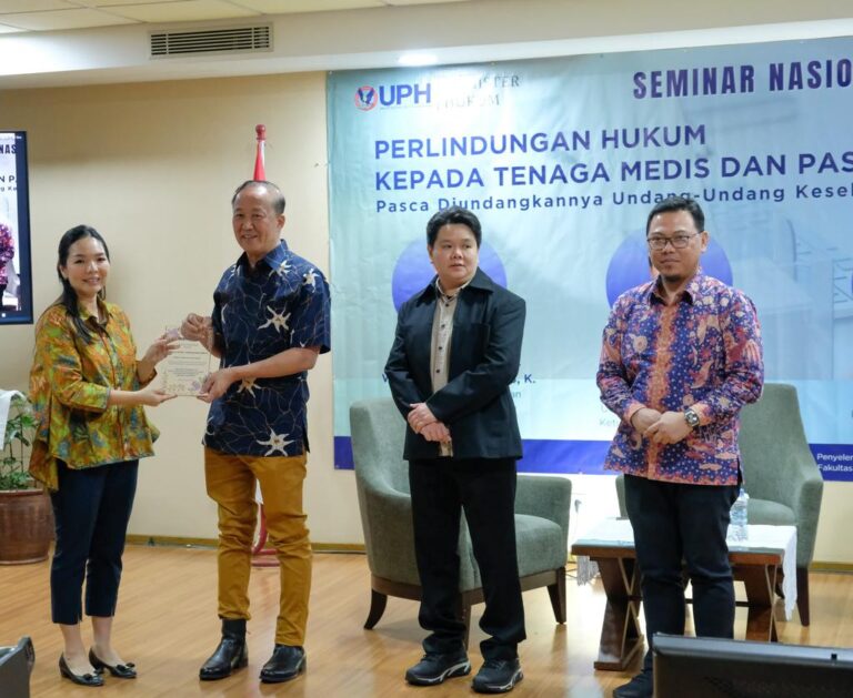 Magister Hukum UPH Hadirkan Narasumber Kompeten, Soroti Perlindungan Hukum bagi Tenaga Medis dan Pasien