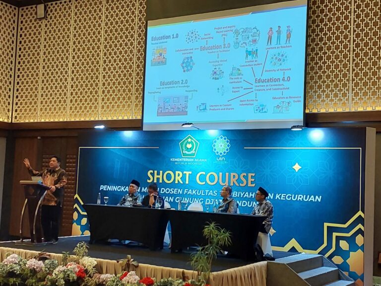 Buka Short Course Peningkatan Mutu Dosen, Dirjen Pendis Kemenag: Jadilah Pembelajar untuk Pemilik Masa Depan