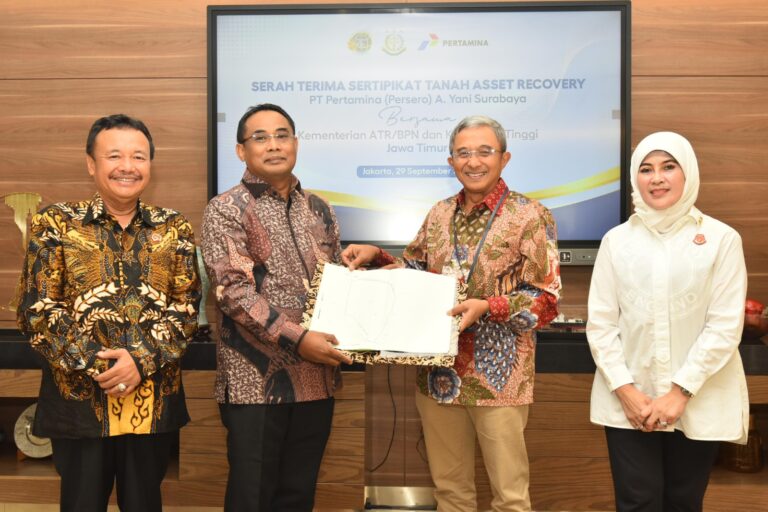 Sinergi dengan Kejaksaan dan BPN, Pertamina Berhasil Pulihkan Aset Tanah di Jawa Timur