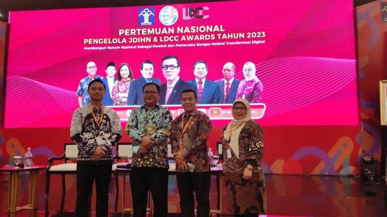 UIN Bandung Raih 3 Penghargaan JDIHN Award 2023