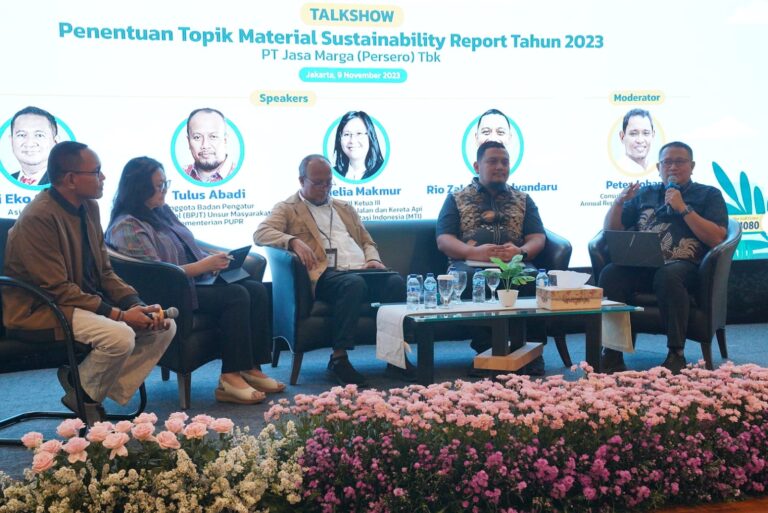Jasa Marga Gelar Workshop dan FGD Penentuan Topik Material Sustainability Report Tahun Buku 2023