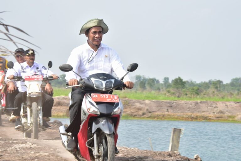Mentan Amran Dongkrak Produksi di Kalsel Dengan Optimasi Lahan Rawa