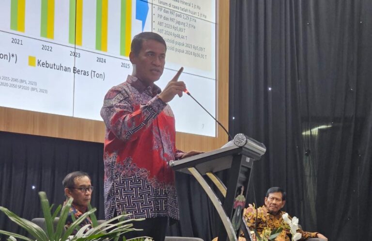 Mentan Amran Ajak Kader ICMI Garap Pertanian Untuk Wujudkan Swasembada