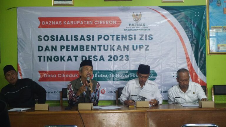Optimalisasi Potensi Zakat, BAZNAS Kabupaten Cirebon Siap Bentuk UPZ se-Kecamatan Depok