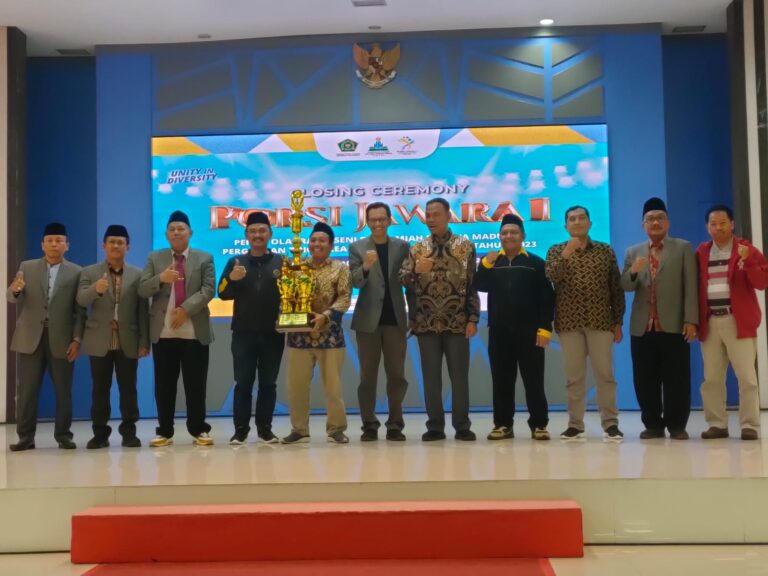 Raih 20 Medali, UIN Bandung Juara Umum Porsi Jawara I PTKIN 2023