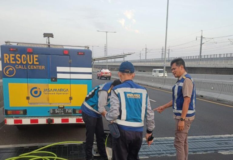 Penjelasan PT JJC Terkait Material Besi yang Tertancap di Expansion Joint Jalan Layang MBZ dan Akibatkan Sejumlah Kendaraan Alami Kempes Ban