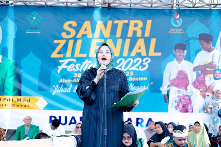 Hadiri Santri Zilenial Fest 2023, Politisi PPP Banten Sebut Santri Pilar Penting Peradaban