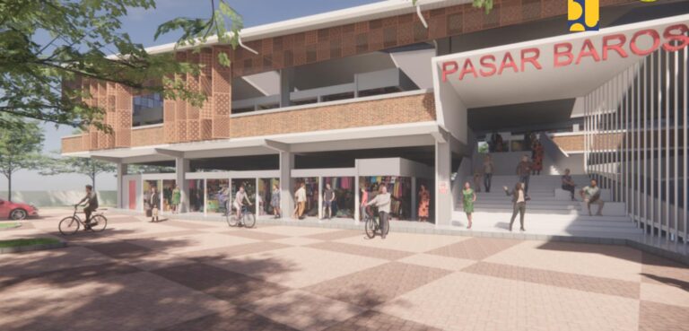 PUPR Renovasi Pasar Baros Serang Banten, Tuntas Pertengahan 2024