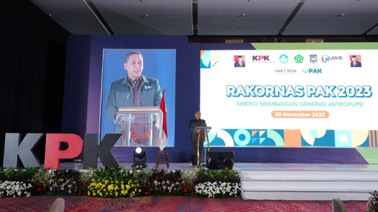 Rakornas PAK 2023, Wamenag: Komitmen Kemenag Bangun Ekosistem Antikorupsi