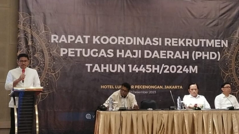 Seleksi Petugas Haji Daerah Digelar Januari 2024