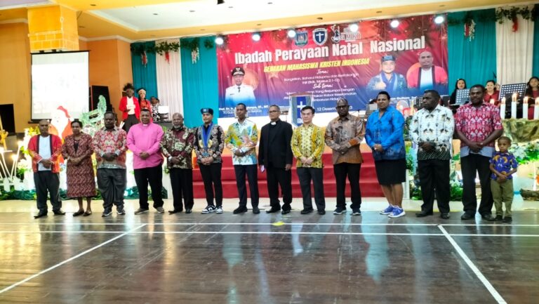 Gelar Natal Nasional di Merauke, GMKI Serukan Papua Damai dan Seruan Pemilu Inklusif