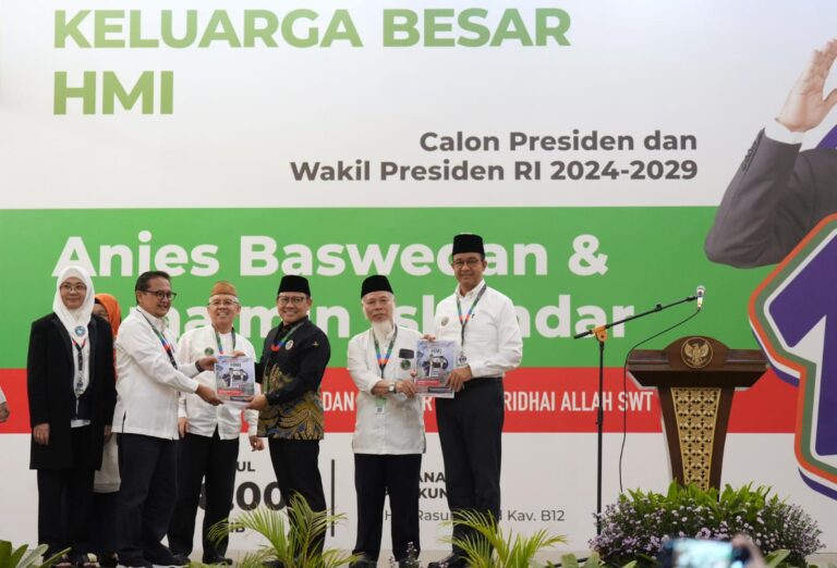 Keluarga Besar HMI Deklarasi Dukungan untuk AMIN