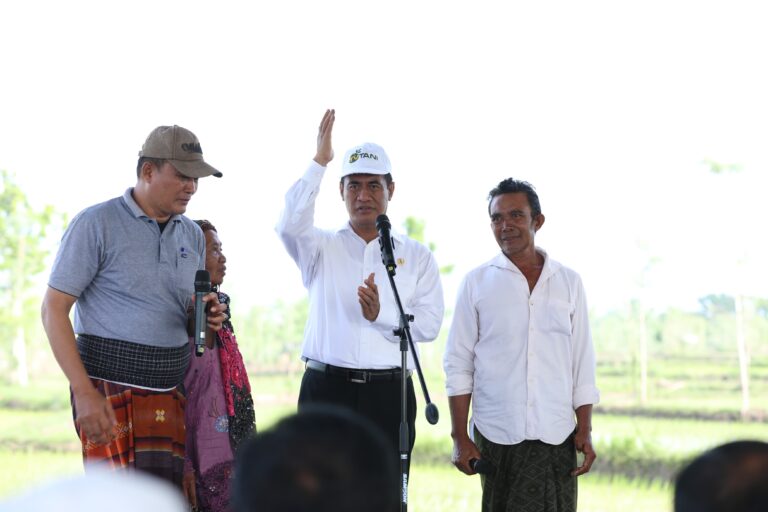 Mentan Amran Apresiasi Kinerja NTB untuk Meningkatkan Produksi Padi dan Jagung Indonesia