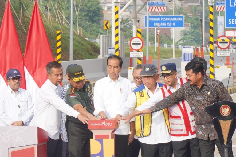 Presiden Jokowi Resmikan Jalan Tol Serpong-Cinere Seksi 2 Ruas Pamulang-Cinere
