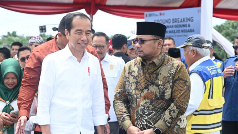 Groundbreaking Masjid Negara di IKN, Presiden: Merepresentasikan Kemajemukan Indonesia