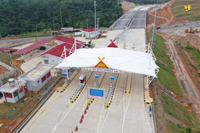 Ruas Tol Bangkinang – Pangkalan Tuntas April 2024, Konektivitas Riau – Sumbar Semakin Mantap