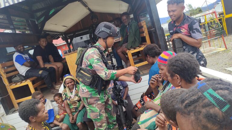 Khawatir KSTP Mengamuk Masyarakat Sugapa Minta Perlindungan TNI