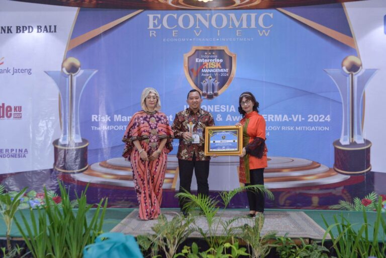Jasa Marga Sukses Raih Gold Award Excellent dalam Ajang The Best Indonesia Enterprise Risk Management Award VI 2024