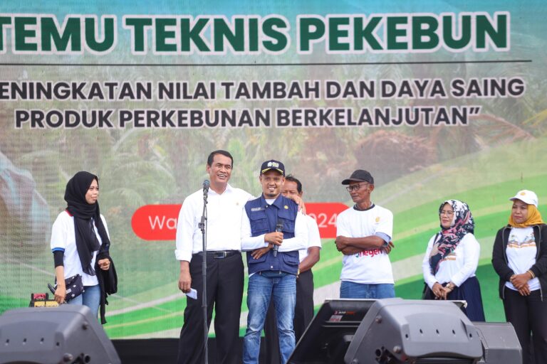 Sasar Pertanian Berkelanjutan, Mentan Amran Serahkan Bantuan di Kabupaten Wajo
