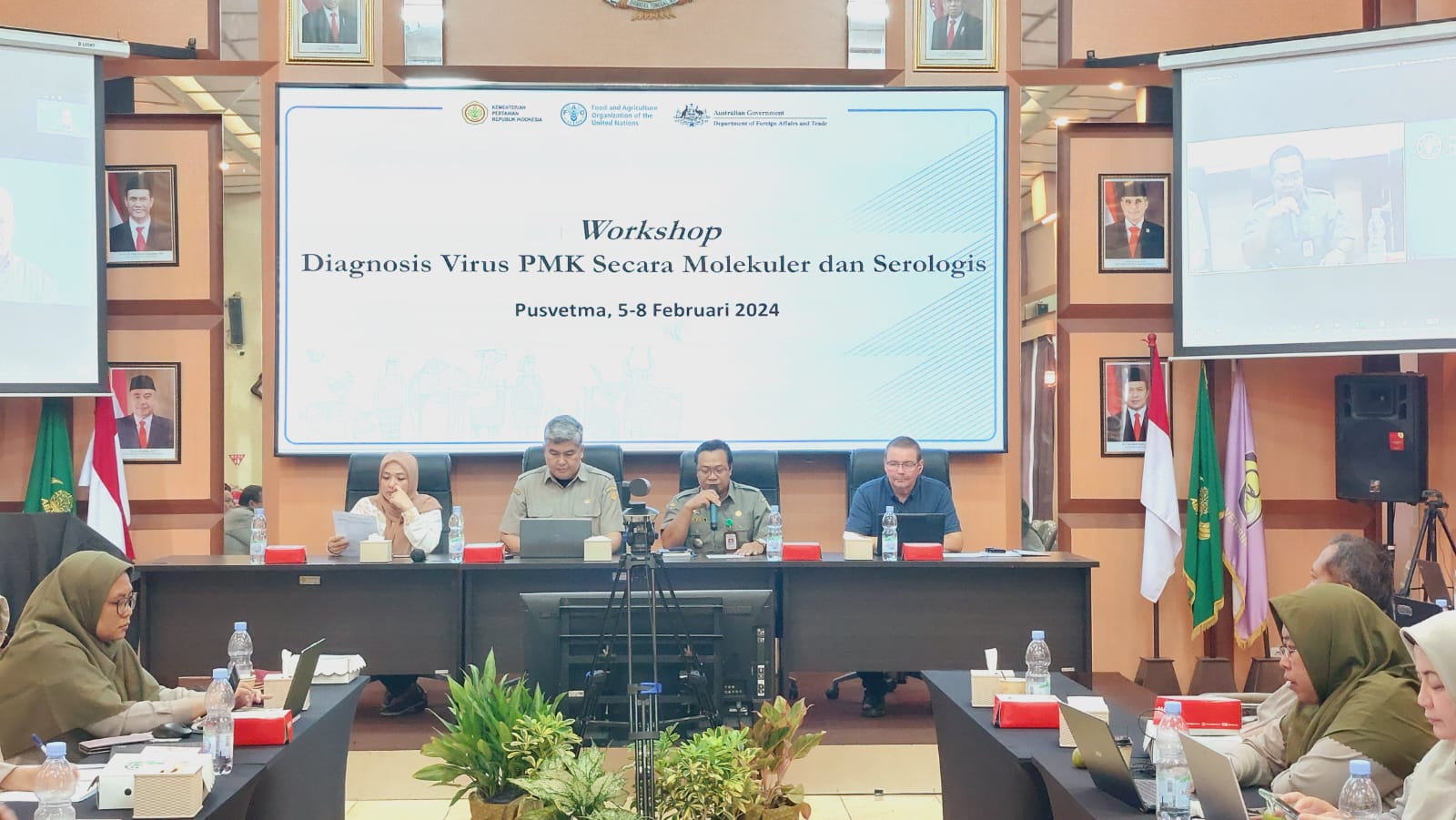 Kementan Gandeng FAO dan Pirbright Institute UK Tingkatkan Kompetensi SDM Diagnosis Virus PMK