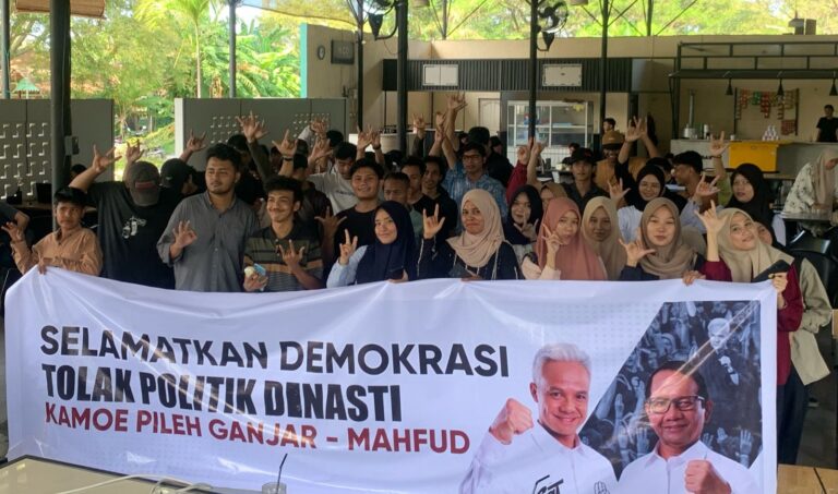 Tolak Politik Dinasti, Pemuda Mahasiswa Aceh Deklarasi Dukung Ganjar-Mahfud