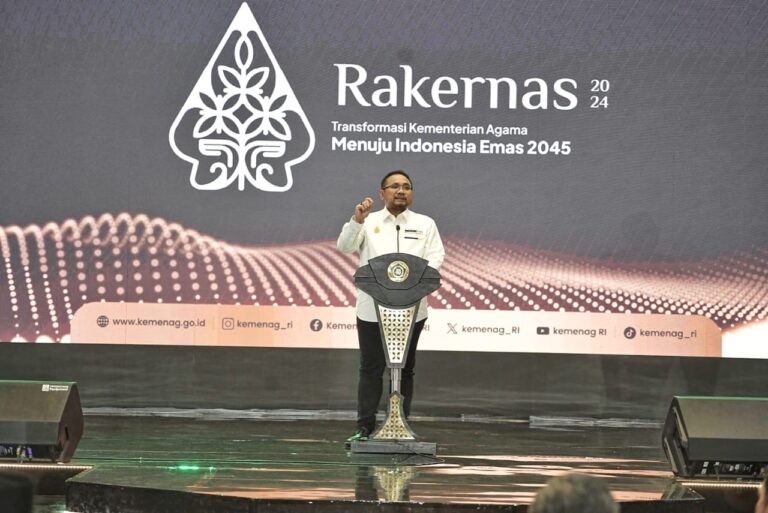 Rakernas 2024, Menag Yaqut Minta Perkuat Pelibatan Umat dalam Program Keagamaan