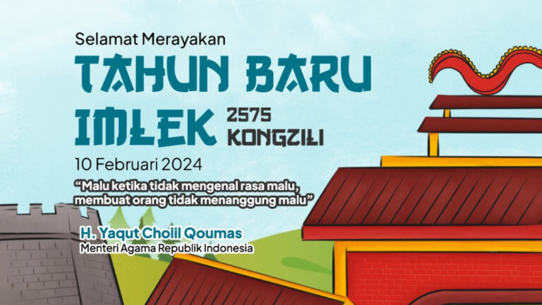 Tahun Baru Imlek, Menag Doakan Kemajuan Bangsa, Pemilu Lancar, dan Ajak Hormati Perbedaan