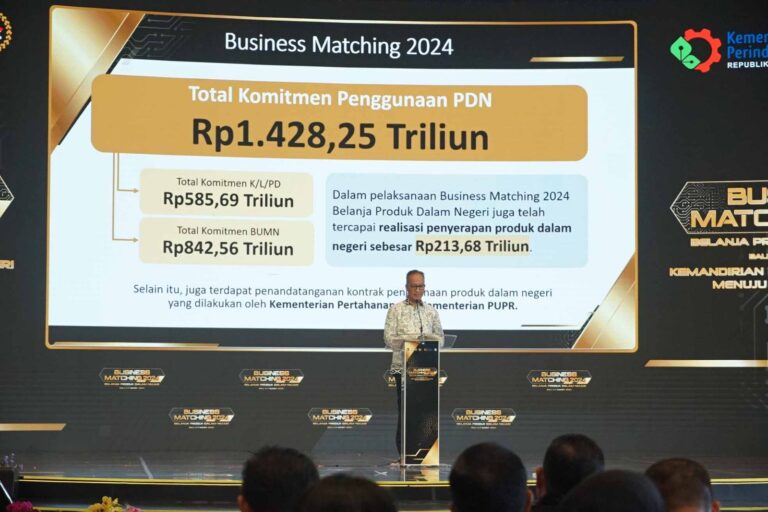 Nilai Komitmen Business Matching 2024 Lampaui Rp 1.428 Triliun