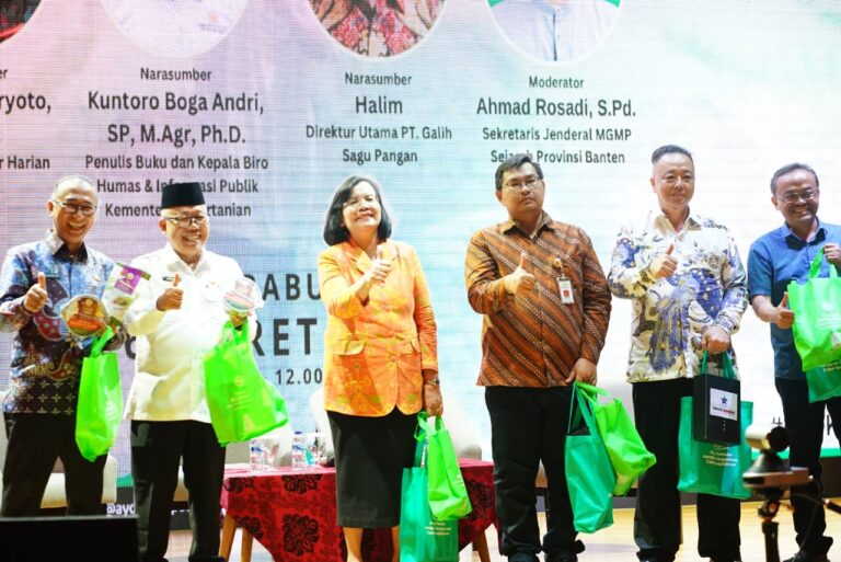Berbagi Kisah Swasembada Melalui Bedah Buku “Menjaga Keberlanjutan Swasembada Pangan”